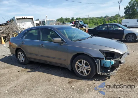 2007 Honda Accord Ex z USA, uszkodzony, nr VIN 1HGCM56787A031523